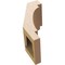 Ekena Millwork 5-inch W x 6-inch D x 10-inch H Merced Rough Cedar Woodgrain TimberThane Knee Brace, Primed BRCUR05X06X10MRCRCPR - alternate 5